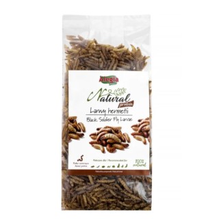 Alegia Natural Protein Larwy hermetii 60g dla ptaków / gryzoni / gadów