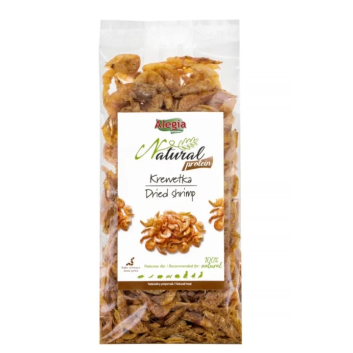 Alegia Natural Protein Krewetka 40g dla ptaków / gryzoni / gadów