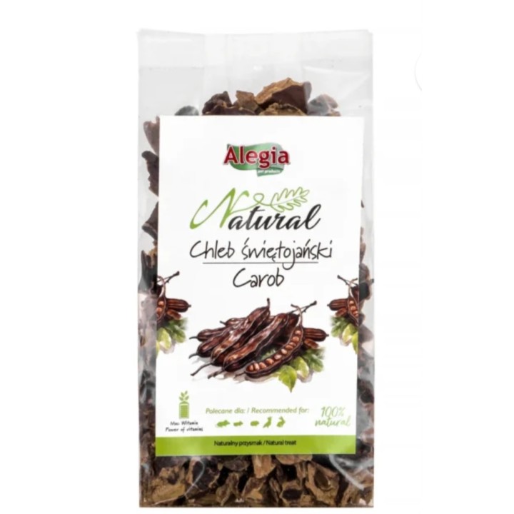 Alegia Chleb Świętojański 110g dla papug / gryzoni / królików
