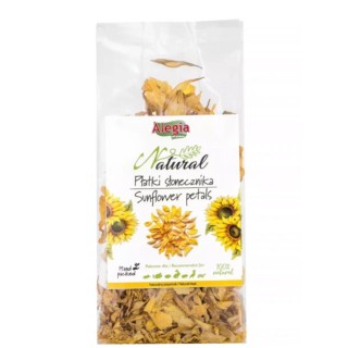 Alegia Płatki słonecznika 25g dla papug / gryzoni / królików