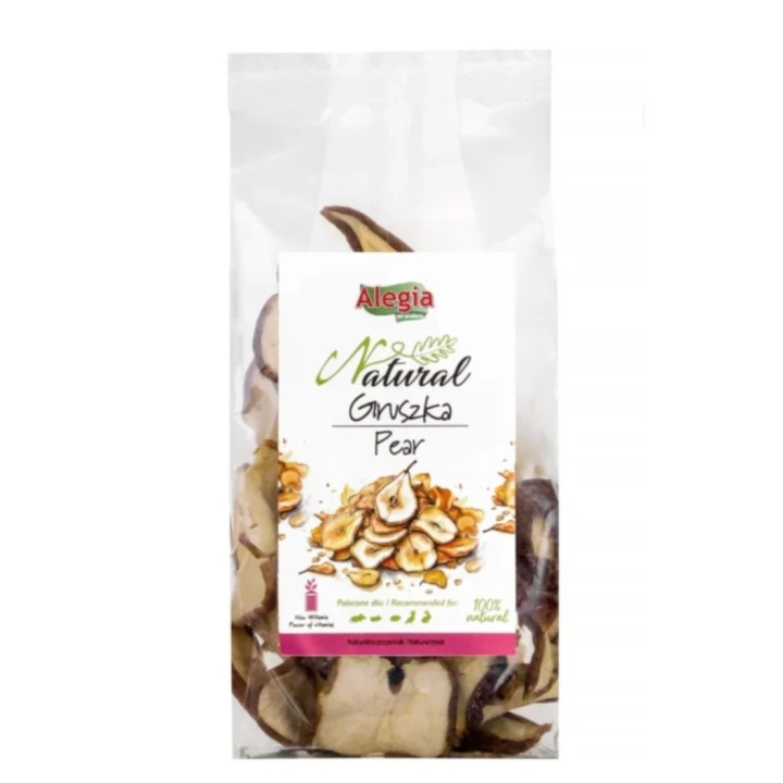 Alegia Natural chips Gruszka 100g dla papug / gryzoni / królików