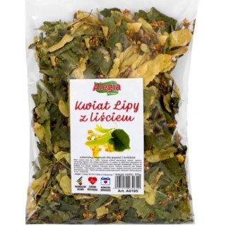 Alegia Kwiat Lipy z liściem 60g dla papug / gryzoni / królików