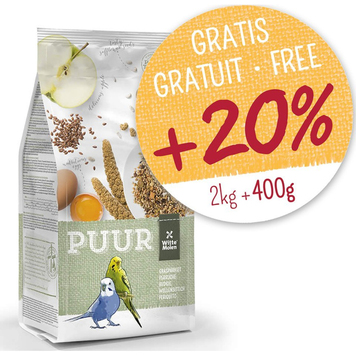 Witte Molen Puur Budgie...