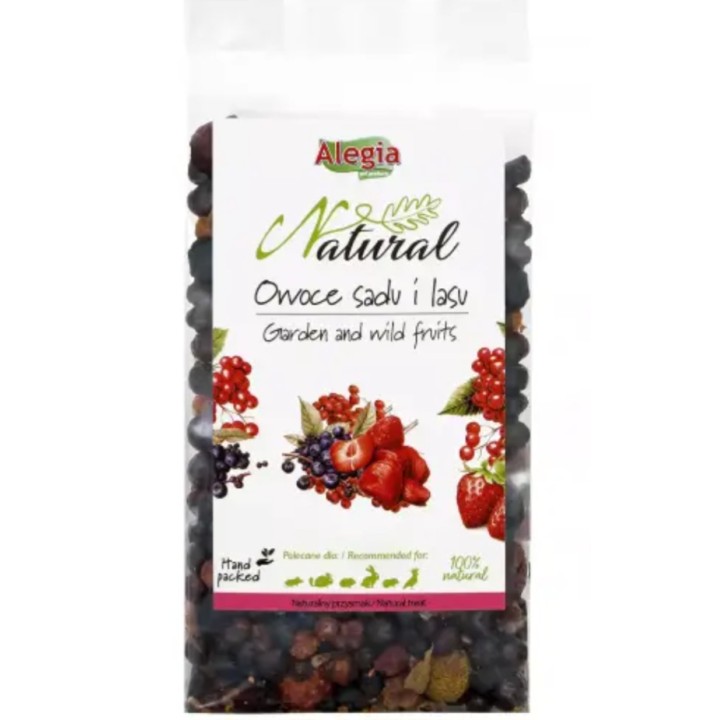 Alegia Owoce sadu i lasu 90g dla papug / królików / gryzoni
