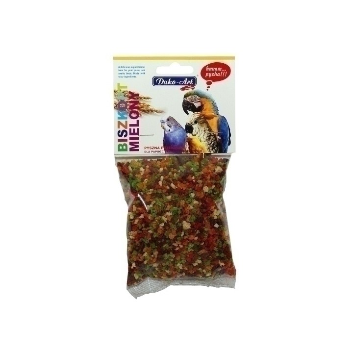 Dako-Art Biszkopt mielony dla papug i innych ptaków egzotycznych