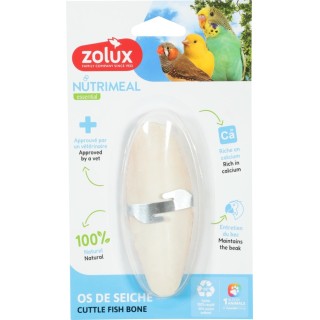 ZOLUX Sepia kość mątwy dla ptaków + uchwyt