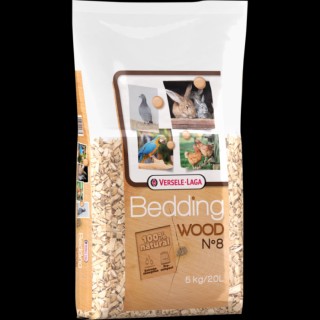 VL-Bedding Wood No.8 5kg/20L - podłoże BUK drewniane L/XL