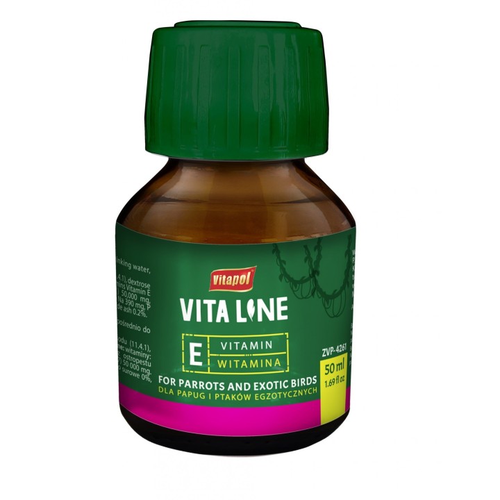 Vitaline Witamina E dla ptaków egzotycznych 50ml