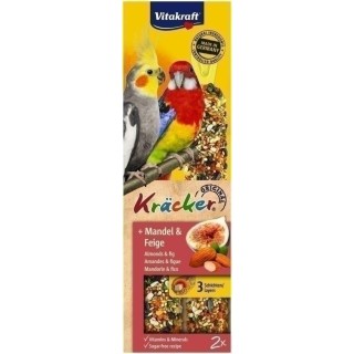 Vitakraft Kracker XL Figa/Migdał dla Nimf, Rozelli 2szt