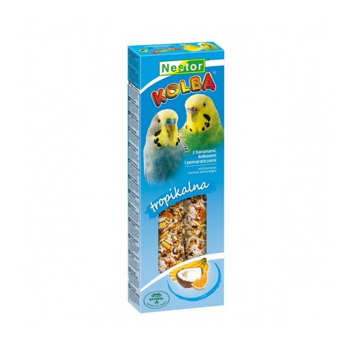 Nestor Kolby Tropikalne dla papużki 2szt