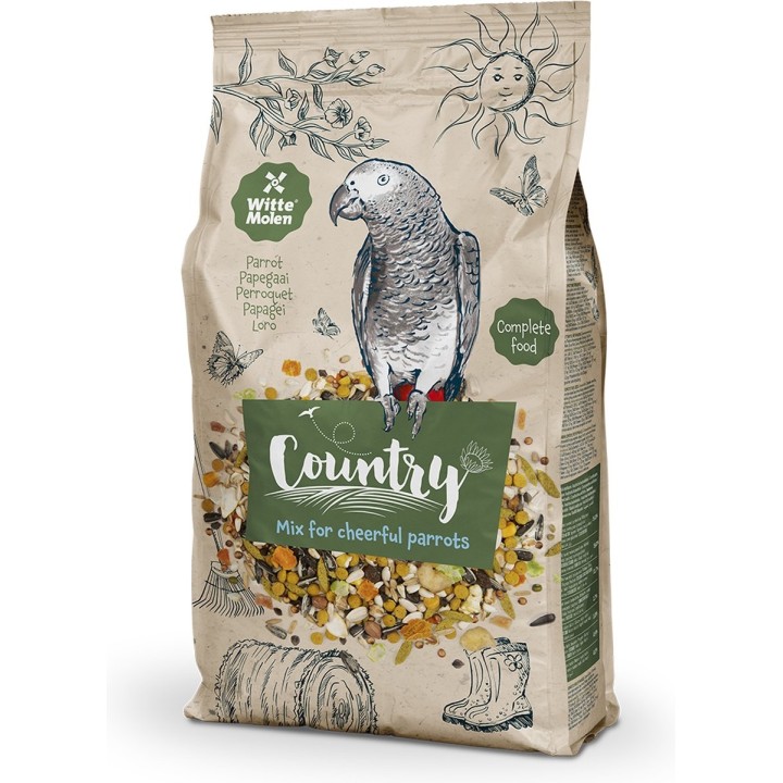 Witte Molen Country Pokarm dla dużych papug 2kg