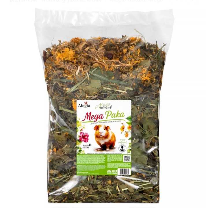 Alegia Natural Mega Paka dla Kawii domowej 500g