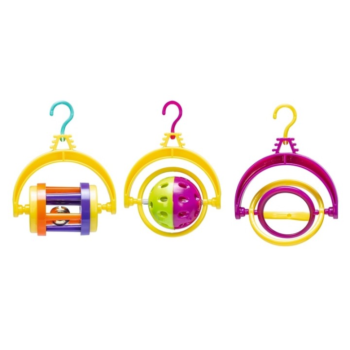 BEEZTEES Zabawka kolorowa dla ptaków 1szt