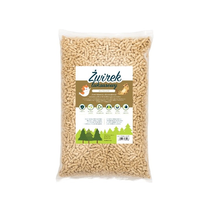 TIVO Żwirek / Podłoże drewniane luksusowe 10L