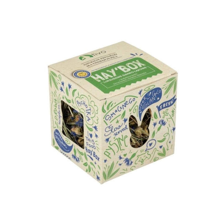 TIVO Hay'Box Babka Lancetowata + Bławatek - CHRUPIĄCY BOX