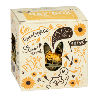 TIVO Hay'Box Mniszek lekarski + Nagietek - CHRUPIĄCY BOX