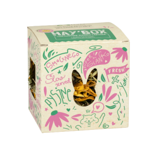 TIVO Hay'Box Jeżówka + płatki słonecznika - CHRUPIĄCY BOX