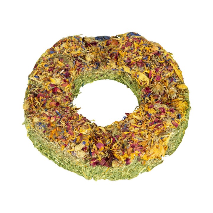 TIVO Wianek kwiatowy 190g do schrupania dla królika i gryzoni