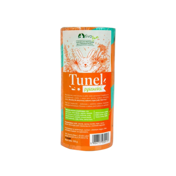 TIVO Tunel pyszności 200g - 2w1 - zabawka i przekąska