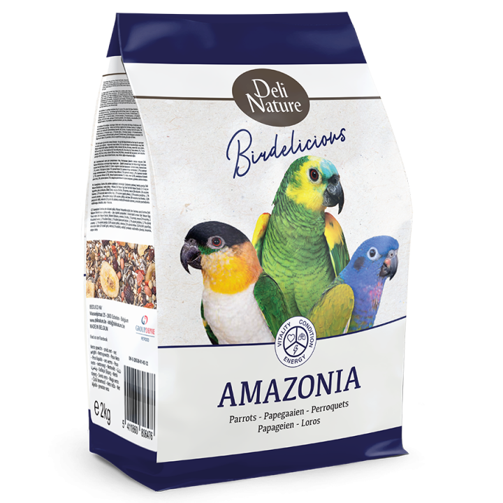 Deli Nature Birdelicious Amazonia Pokarm dla papug Amazonii 2kg *OPIS