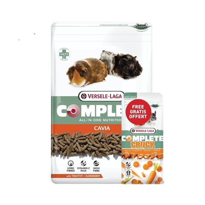 VL-Cavia Complete 1,75kg ekstrudat dla kawii domowych + GRATIS