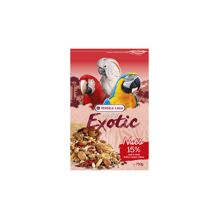 VL-Exotic Nuts 750g - mieszanka orzechowa dla dużych papug