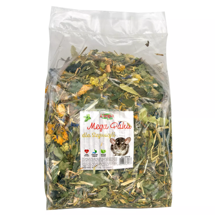Alegia Natural Mega Paka dla Szynszyli 650g