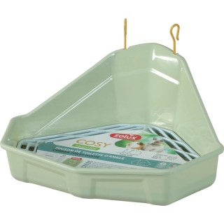 ZOLUX Toaleta narożna z kratką dla królika i kawii XL