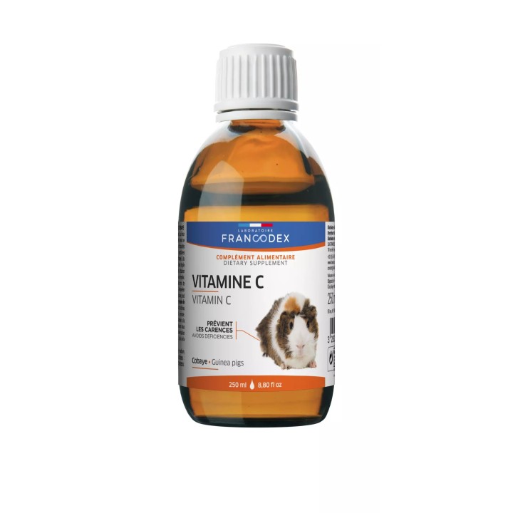 FRANCODEX Witamina C dla świnek morskich profilaktyka 250 ml