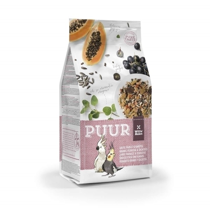 WITTE MOLEN PUUR 750g LARGE PARAKEET pokarm dla papug Australii