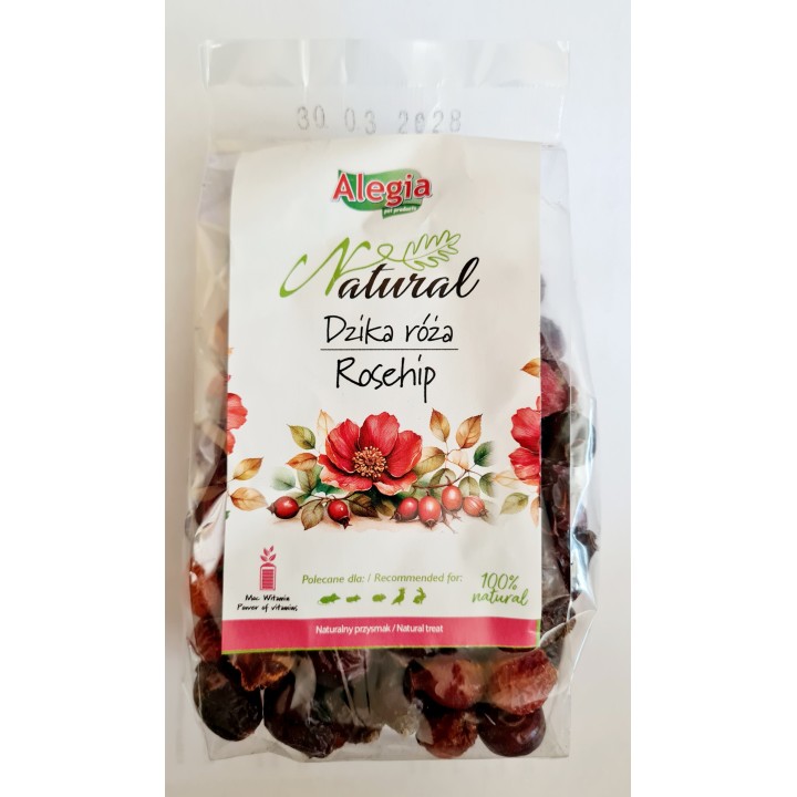 Alegia Natural Dzika Róża 45g dla papug / gryzoni / królików