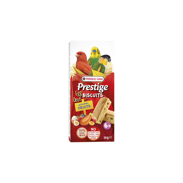 VL-Biscuit Fruit 70g- owocowe biszkopty dla ptaków 6 szt.