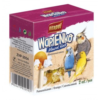 VITAPOL Kostka wapienna dla ptaków POMARAŃCZA 2szt