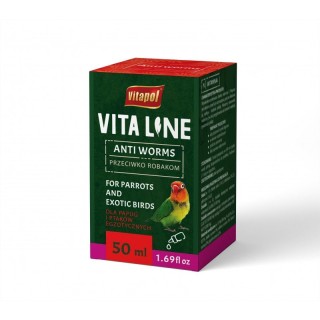 Vitaline Anti worms - dla ptaków egzotycznych 50 ml