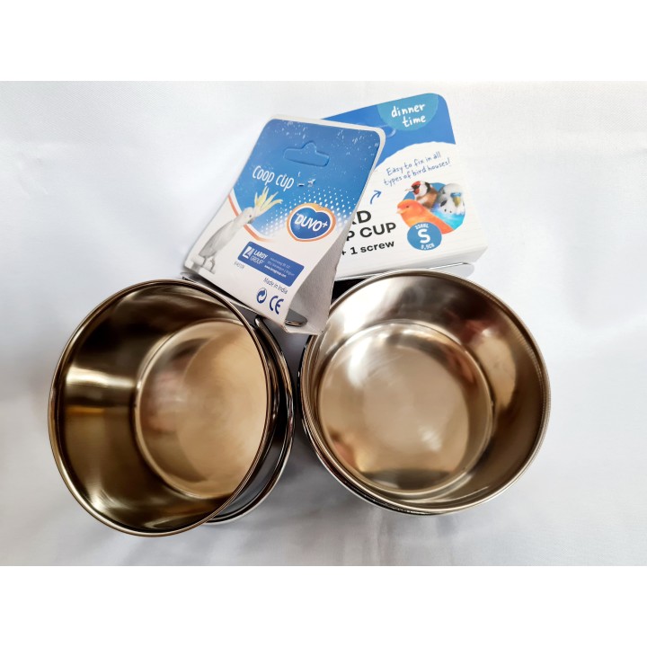 DUVO+ Miska dla ptaków przykręcana S