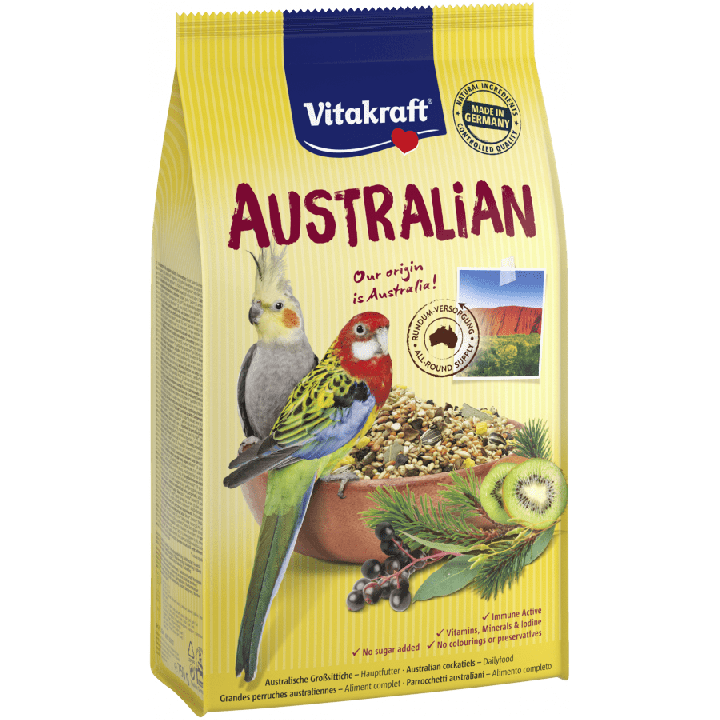 VITAKRAFT 750g AUSTRALIAN Pokarm dla nimf i rozelli