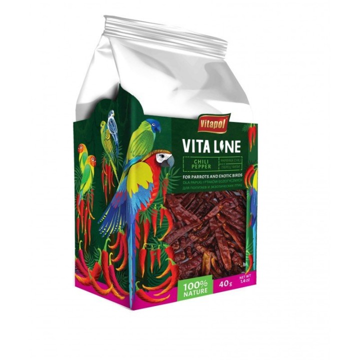 Vitaline Papryka Chili dla papug 40g