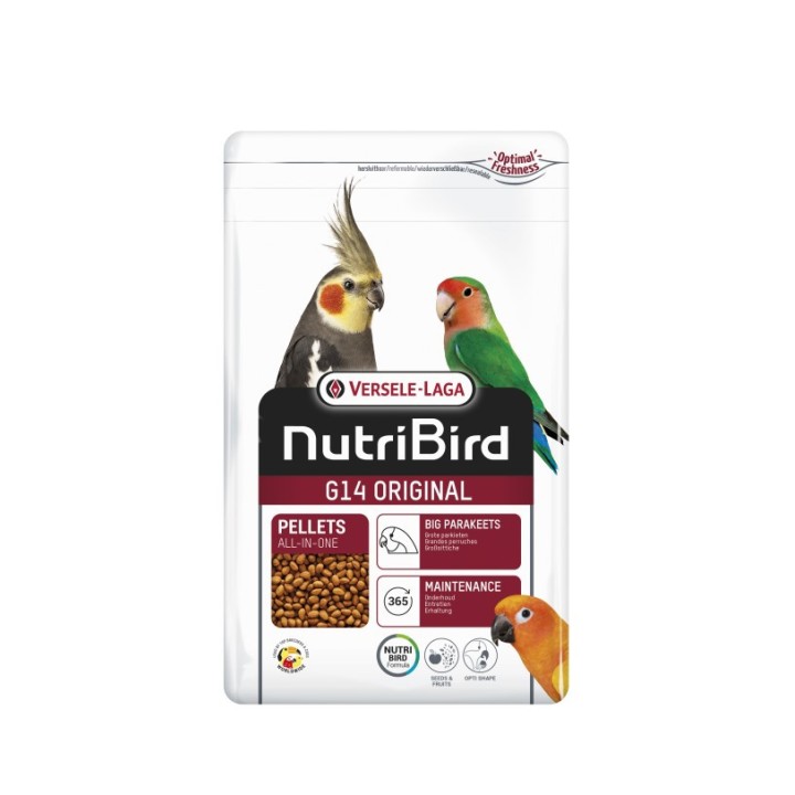 VL-NutriBird G14 Original 1kg - granulat dla średnich papug