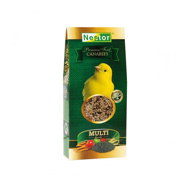 NESTOR Premium Pokarm dla kanarków 300g + GRATIS Wiesiołek