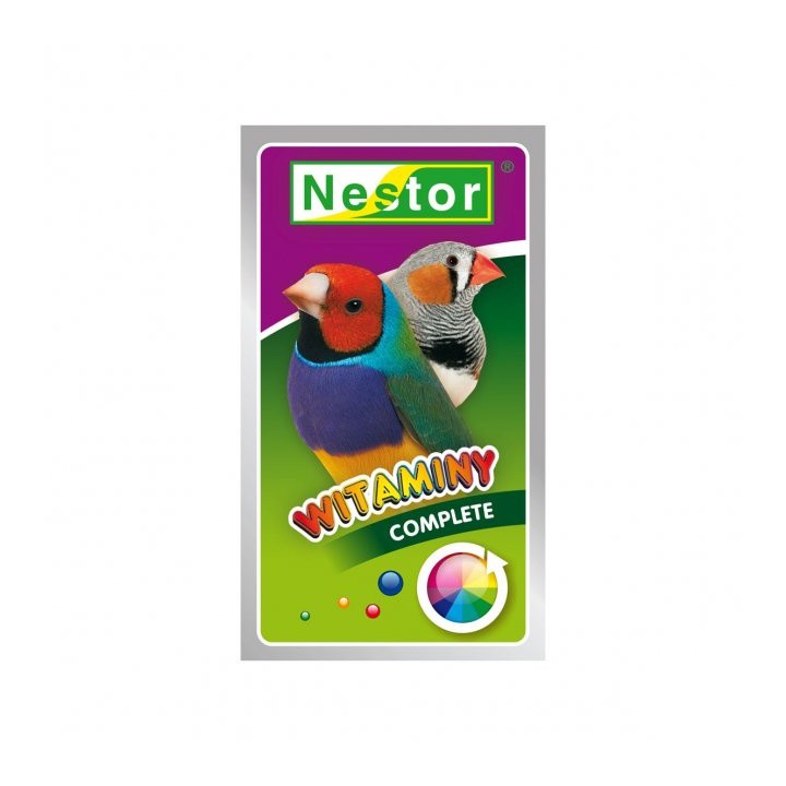 NESTOR Witaminy Complete dla ptaszków egzotycznych 20g