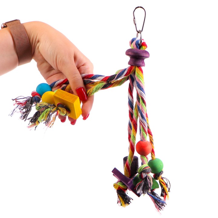 The Bird House Carnival -wisząca zabawka dla papug