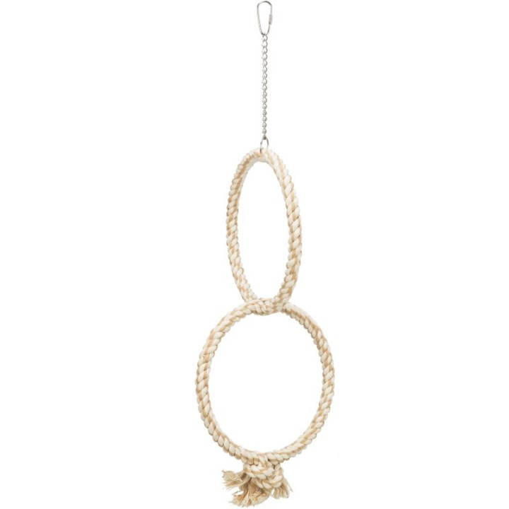 TRIXIE Pierścienie ze sznurka, dla ptaków