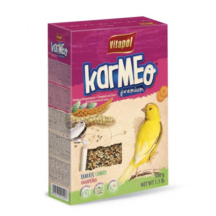 VITAPOL KARMEO Pokarm dla Kanarka 500g