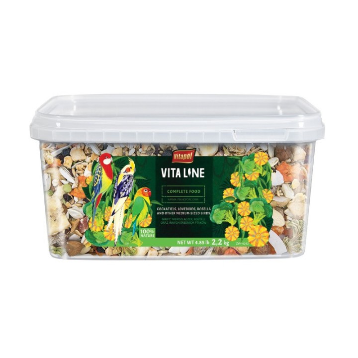 Vitaline Karma dla nimf /nierozłączek/ rozelli i innych średnich 2,2kg