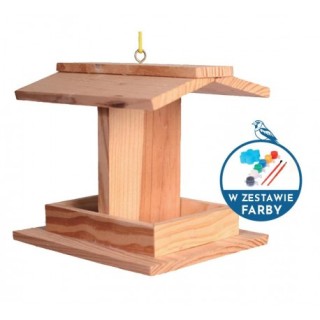 Garden&Fun Karmnik dla ptaków + farby