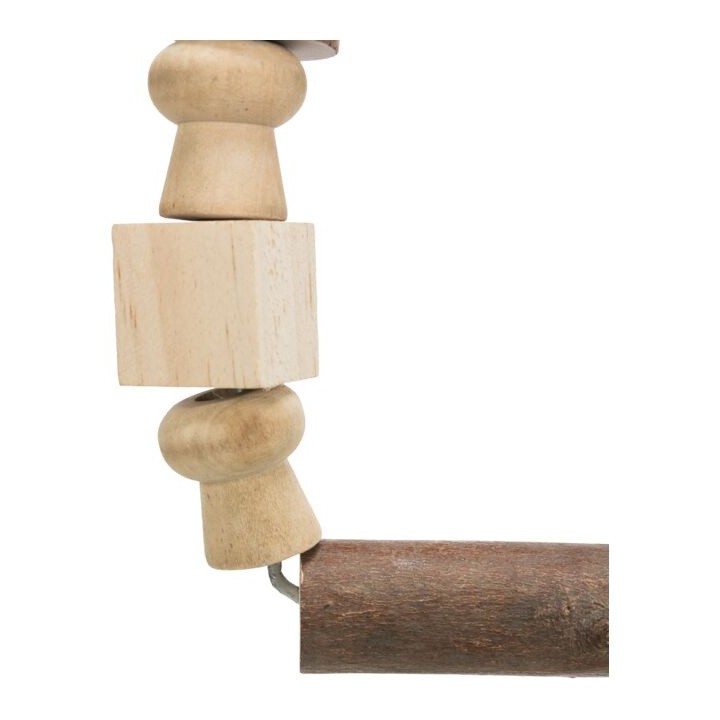 TRIXIE Huśtawka drewniana dla ptaków, mała