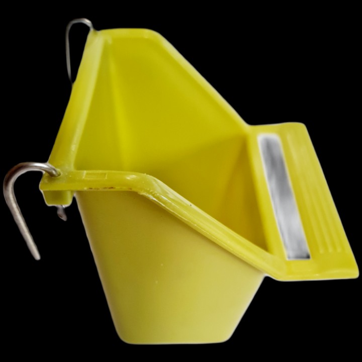 ZOLUX Karmidełko z żerdką S Zielone