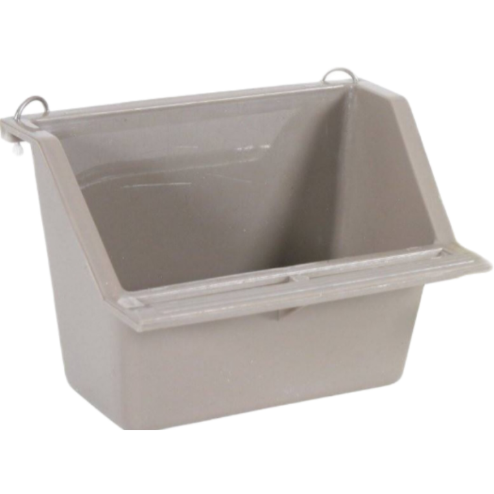 ZOLUX Karmidełko z żerdką L Szare