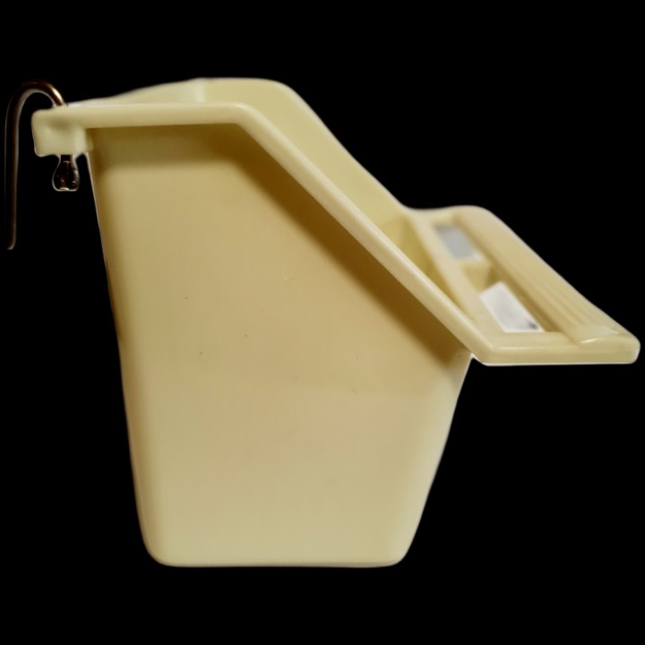 ZOLUX Karmidełko z żerdką L Odcień białego