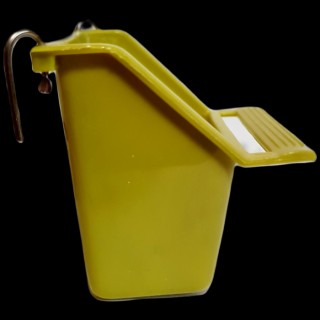 ZOLUX Karmidełko z żerdką S Zielone